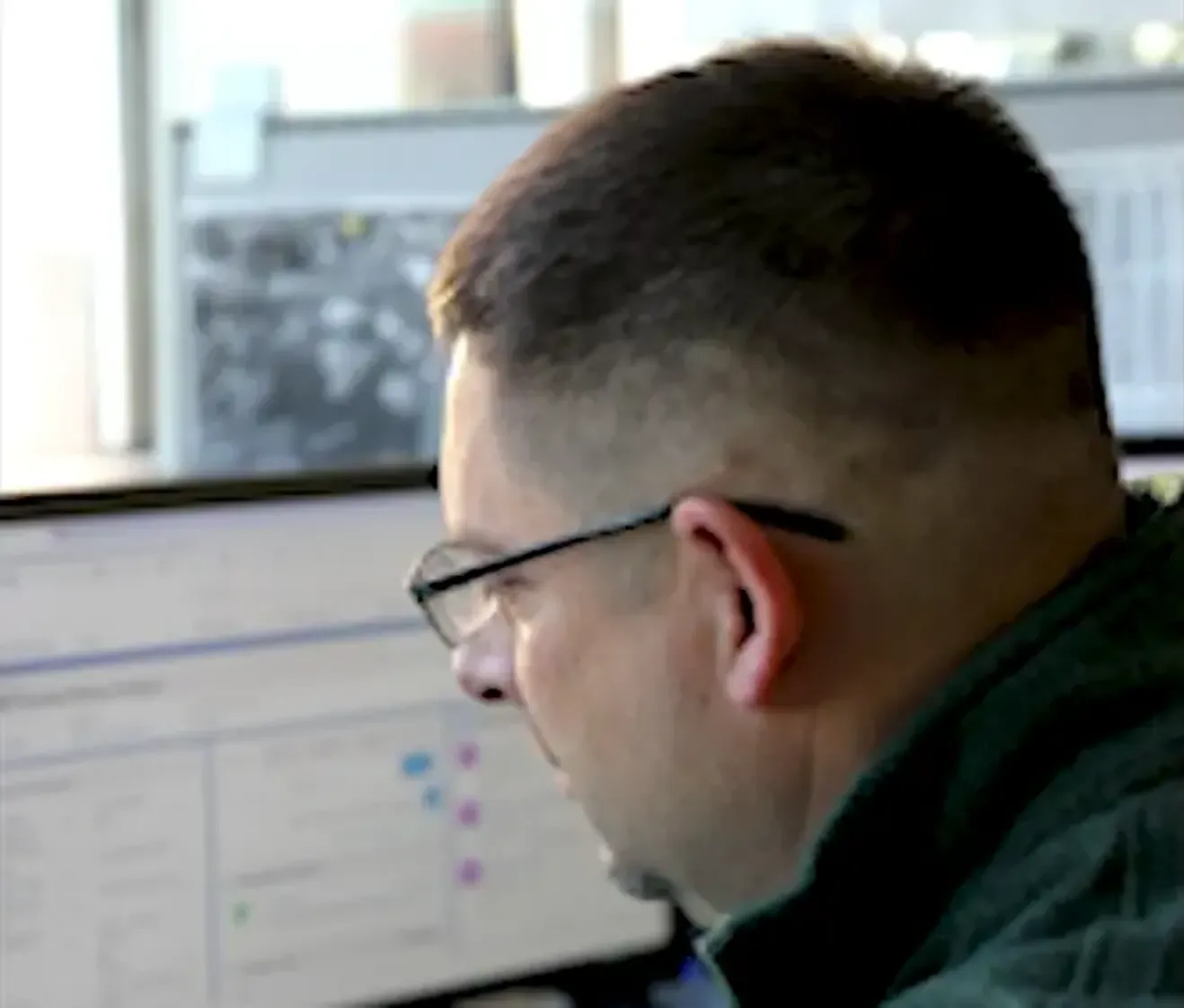 a montage of sales reps